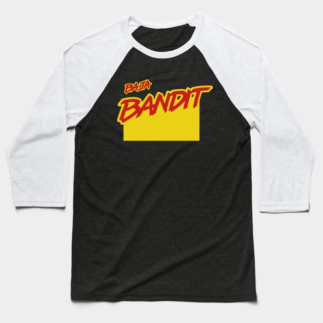 TYCO BAJA Bandit RC Vintage 90s Yellow Baseball T-Shirt by Nostalgia-RC